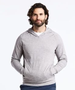 Politan Hoodie | Men's Heather Silver Spoon -Gentlemans Wardrobe Store public rec sweatshirts politan hoodie men s heather silver spoon 27978781753378
