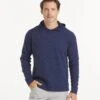 Waffle-Knit Hoodie | Men's Deep Navy