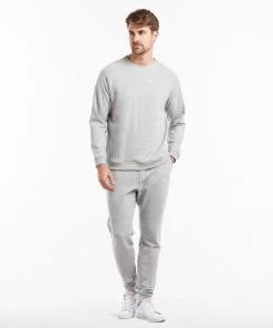 Gentlemans Wardrobe Store -Gentlemans Wardrobe Store public rec sweatshirts weekend crew men s heather silver spoon 28328921890850