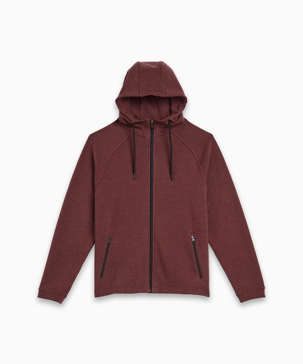 Weekend Full Zip | Men's Heather Maroon 6 Weekend Full Zip | Men's Heather Maroon - Image 6