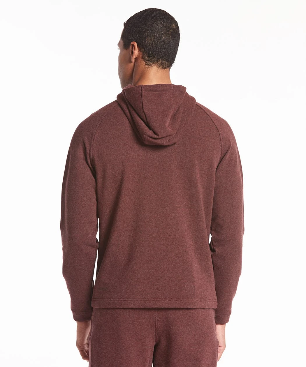 Weekend Full Zip | Men's Heather Maroon 3 Weekend Full Zip | Men's Heather Maroon - Image 3