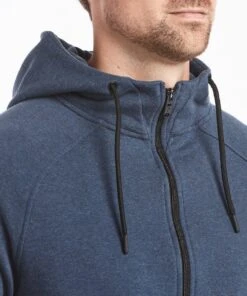 Weekend Full Zip | Men's Heather Navy 8 Weekend Full Zip | Men's Heather Navy -Gentlemans Wardrobe Store public rec sweatshirts weekend full zip men s heather navy 28328909373474