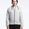 Weekend Full Zip | Men's Heather Silver Spoon