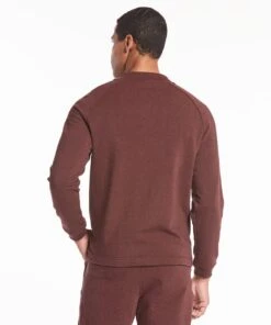 Weekend Half Zip | Men's Heather Maroon 7 Weekend Half Zip | Men's Heather Maroon -Gentlemans Wardrobe Store public rec sweatshirts weekend half zip men s heather maroon 28328848719906