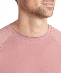 Elevate Crew | Men's Heather Rose -Gentlemans Wardrobe Store public rec t shirts elevate crew men s heather rose 29552696328226