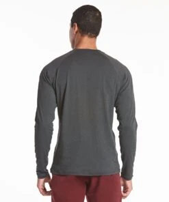 Elevate Long Sleeve | Men's Heather Black 7 Elevate Long Sleeve | Men's Heather Black -Gentlemans Wardrobe Store public rec t shirts elevate long sleeve men s heather black 28259954458658