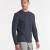 Go-To Long Sleeve | Men's Heather Navy
