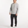Go-To Long Sleeve | Men's Heather Silver Spoon