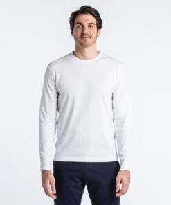 Go-To Long Sleeve | Men's White