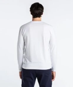 Go-To Long Sleeve | Men's White -Gentlemans Wardrobe Store public rec t shirts go to long sleeve men s white 16501923610658