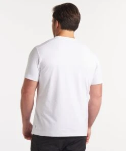 Go-To V | Men's White -Gentlemans Wardrobe Store public rec t shirts go to v men s white 32807485374498
