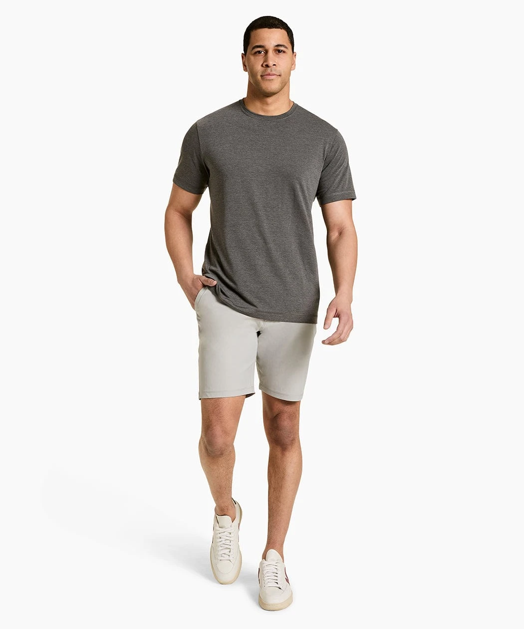 Adapt Tee | Men's Heather Charcoal 2 Adapt Tee | Men's Heather Charcoal - Image 2