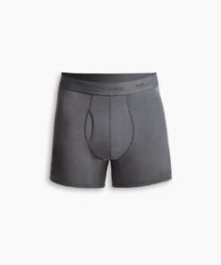 Barely There Boxer Trunk | Men's Nickel -Gentlemans Wardrobe Store public rec underwear barely there boxer trunk men s nickel 16450902753314