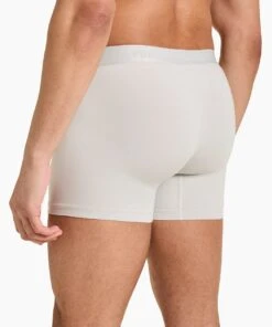 Flex Boxer Brief | Men's Silver -Gentlemans Wardrobe Store public rec underwear flex boxer brief men s silver 1170540416